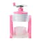 Portable Manual Snow Cone Maker Hand Crank Shaved Ice Machine 10