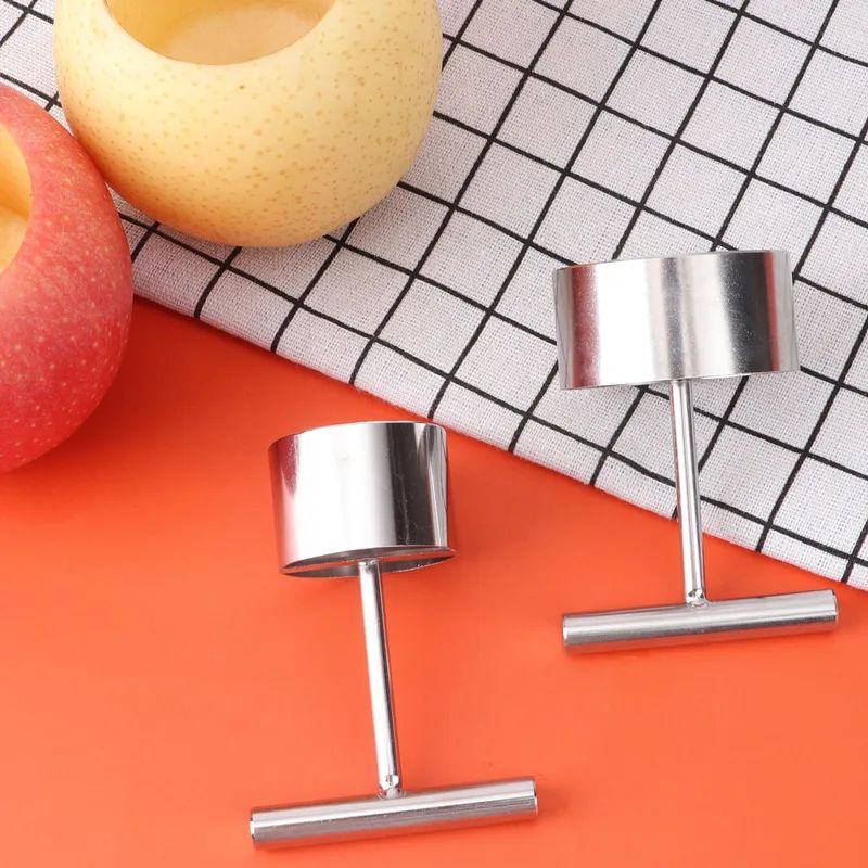 Stainless Steel Apple Pear Corer Fruit Core Remover Tool 3