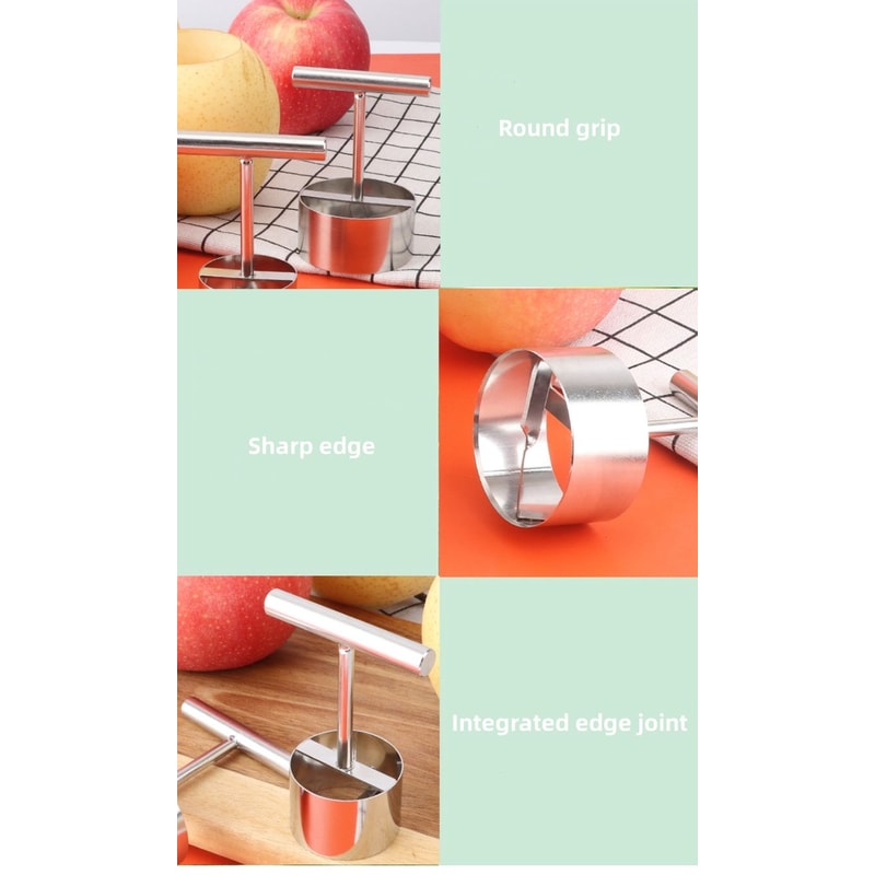Stainless Steel Apple Pear Corer Fruit Core Remover Tool 9