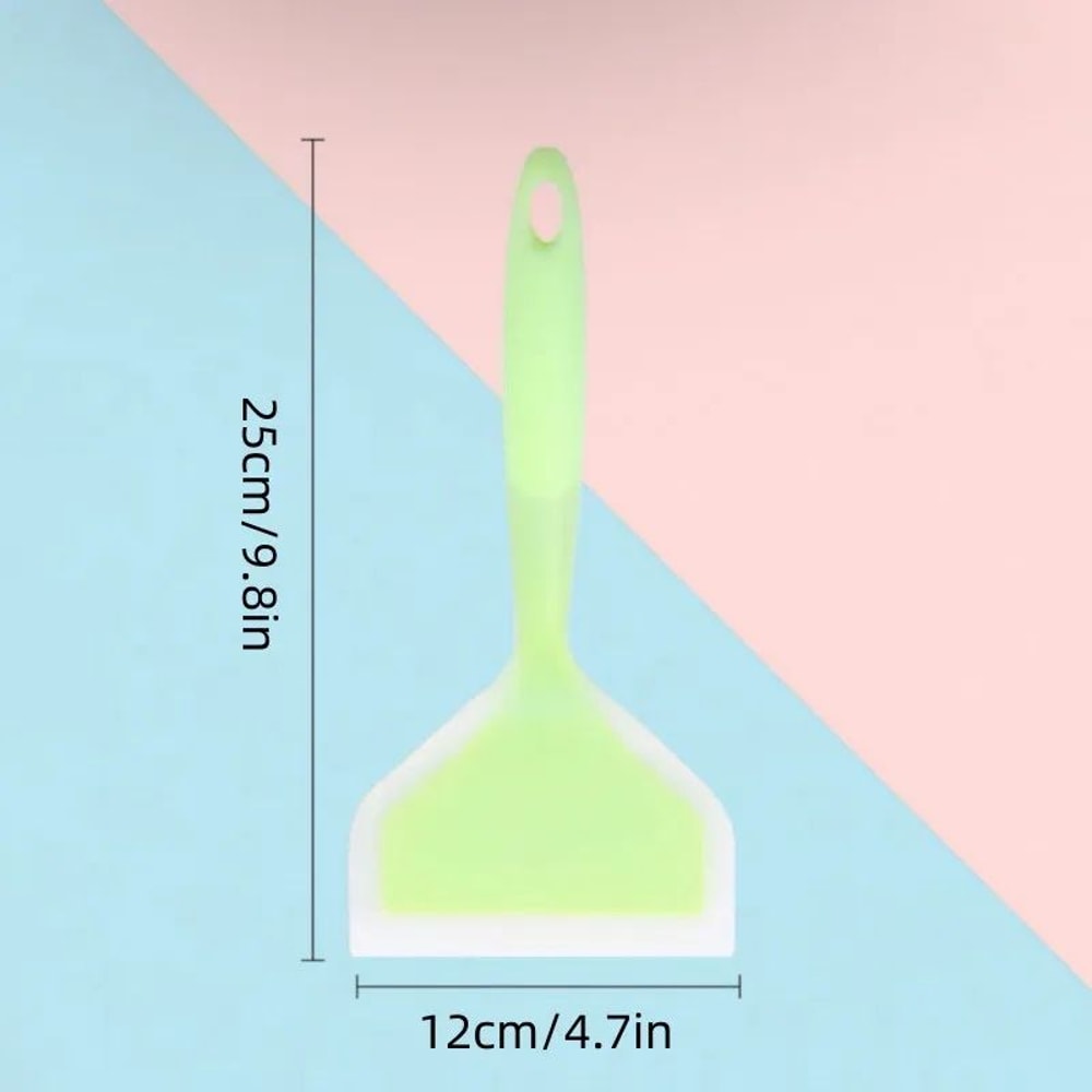 Silicone Wide Egg Spatula Non Stick Pancake Turner 4