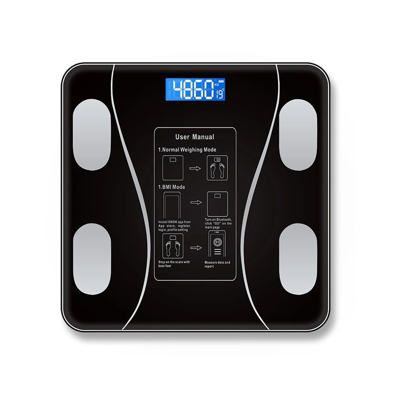 Bluetooth Smart Body Weight Scale Rechargeable Digital Scale 11
