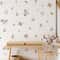 Boho Watercolor Flower Wall Stickers Removable PVC Decals 4