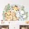 Cute Cartoon Animal Wall Stickers Rainbow Kids Room Decals 3