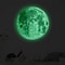 3D Glow In The Dark Moon Wall Sticker Luminous PVC Decal 2