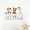 Cute Cartoon Animal Light Switch Wall Stickers Kids Room 8