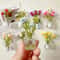 Cute Mini Vase Fridge Magnets 3D Refrigerator Decoration Set 0