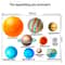 Glow In The Dark Stars And Planets Wall Stickers Set 5