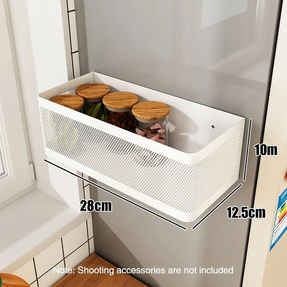 Magnetic Refrigerator Side Storage Rack Kitchen Organizer 14