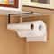 Kitchen Tissue Holder Organizer Rack Paper Towel Storage Shelf 0