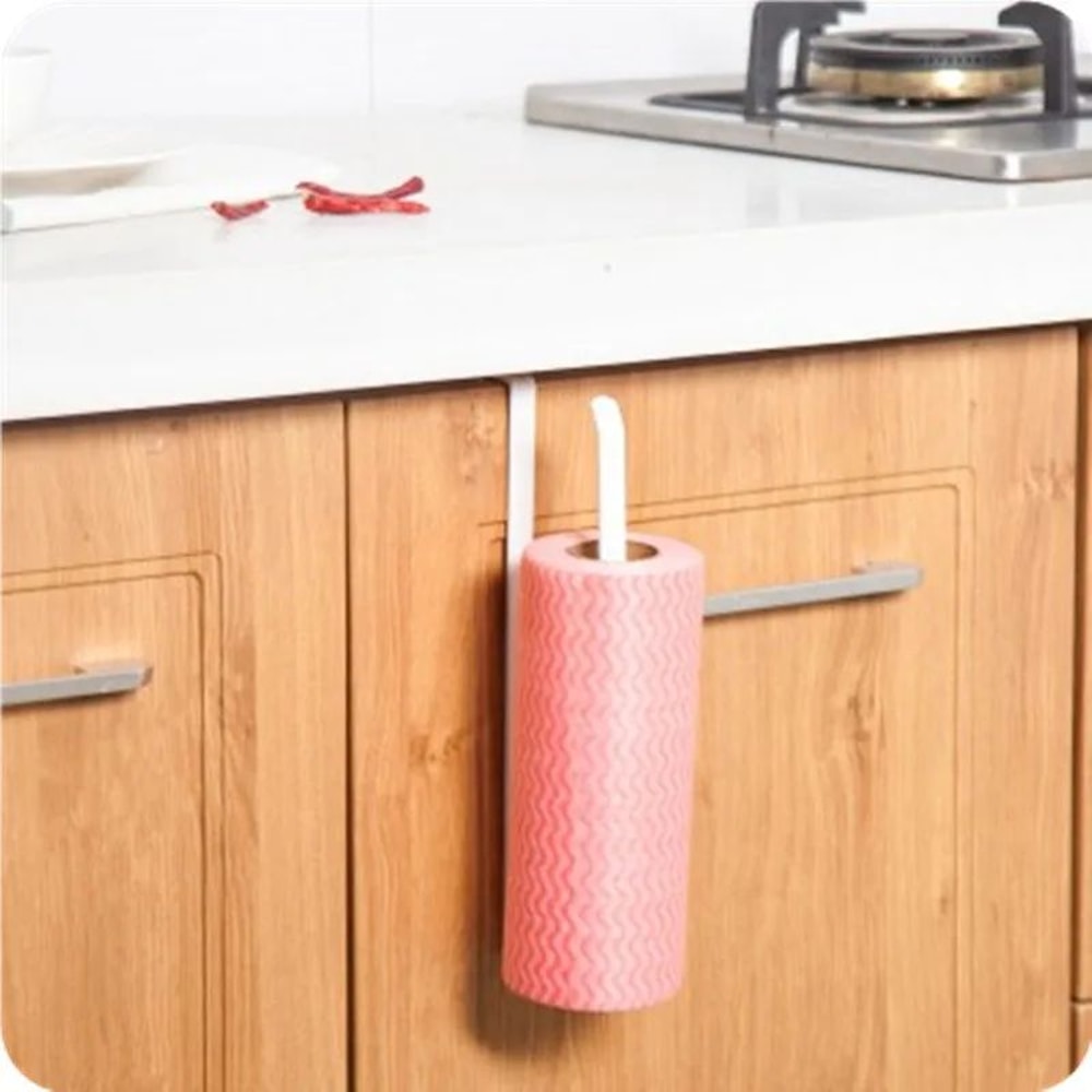 Kitchen Tissue Holder Organizer Rack Paper Towel Storage Shelf 1