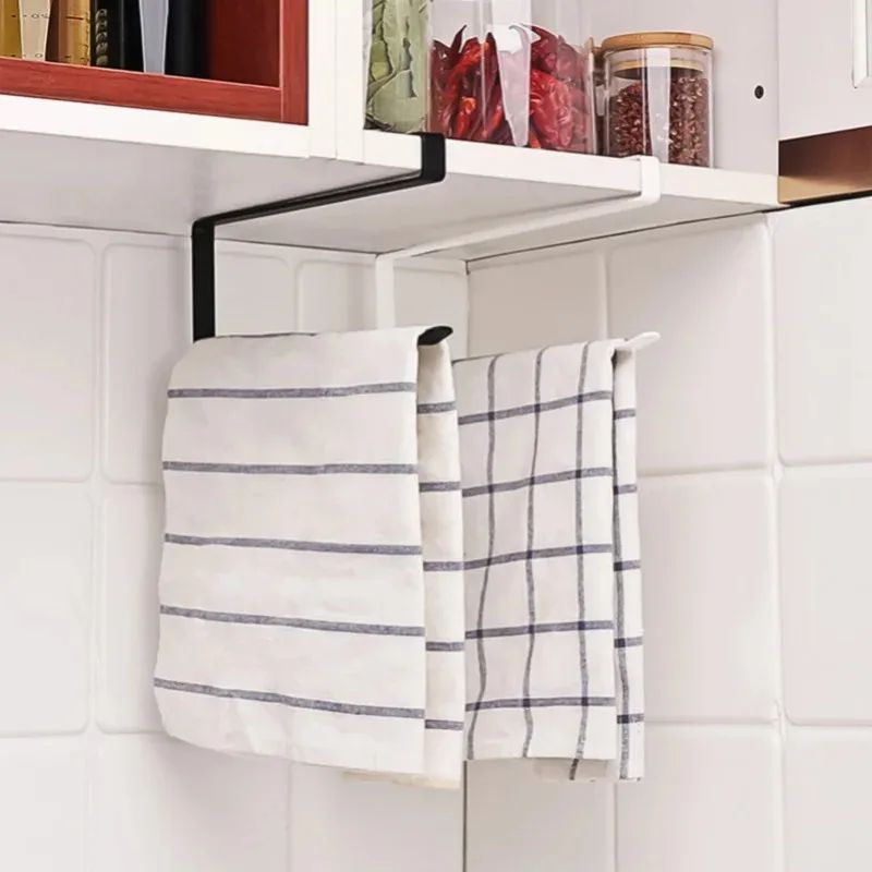 Kitchen Tissue Holder Organizer Rack Paper Towel Storage Shelf 3