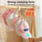 6 Clip Hat Socks Organizer Rack Multifunction Closet Hanger 2