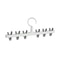 6 Clip Hat Socks Organizer Rack Multifunction Closet Hanger 6