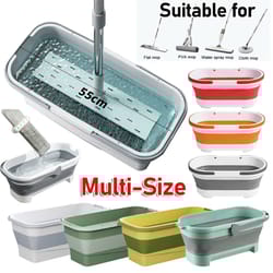 foldable rectangular mop bucket large laundry washing basin