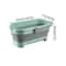 Foldable Rectangular Mop Bucket Large Laundry Washing Basin 7