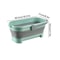 Foldable Rectangular Mop Bucket Large Laundry Washing Basin 7