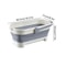 Foldable Rectangular Mop Bucket Large Laundry Washing Basin 8