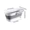 Foldable Rectangular Mop Bucket Large Laundry Washing Basin 9