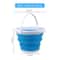 Foldable Rectangular Mop Bucket Large Laundry Washing Basin 14