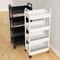 35 Layer Rolling Storage Trolley Cart With Wheels Organizer 2