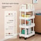 35 Layer Rolling Storage Trolley Cart With Wheels Organizer 3