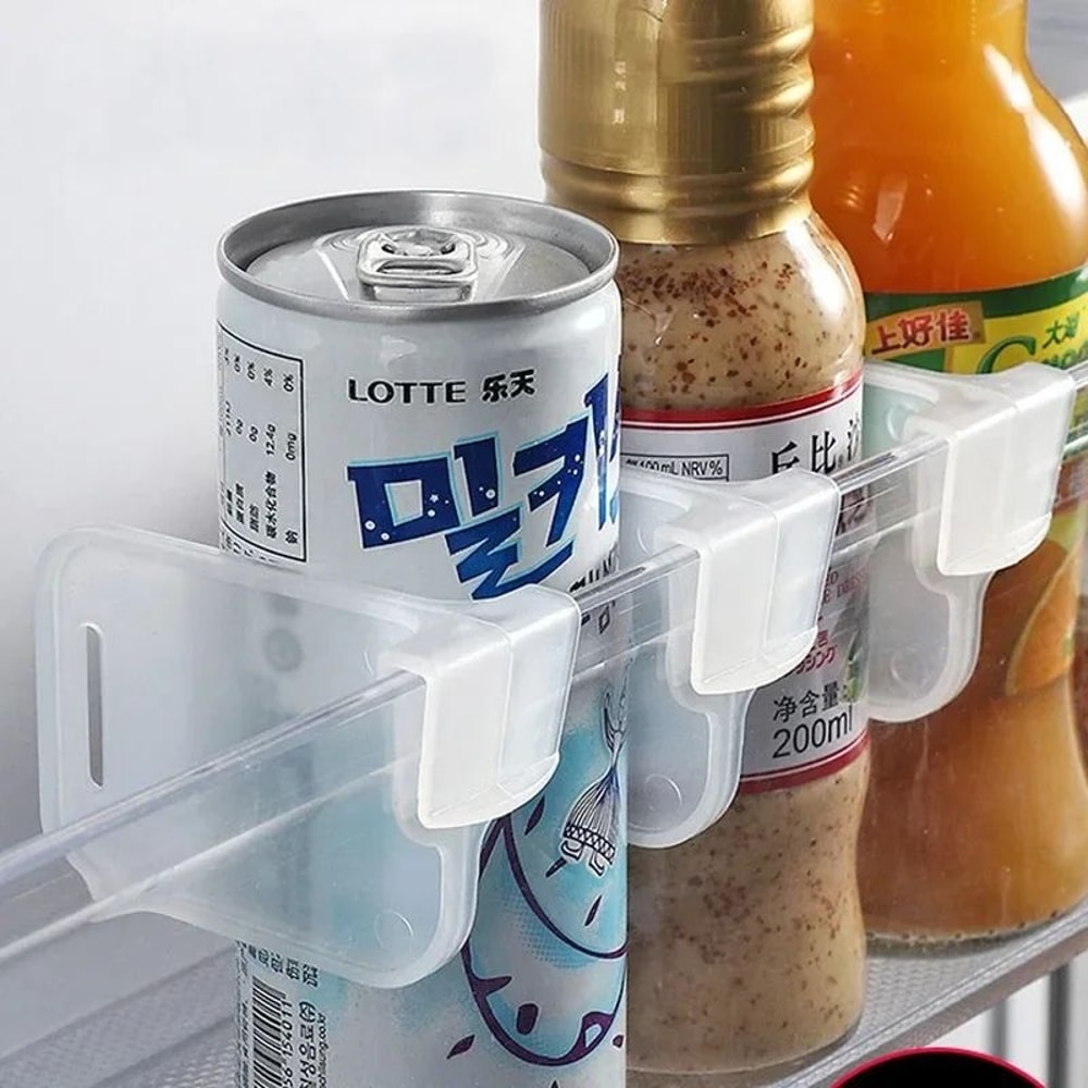 Efficient Adjustable Refrigerator Organizer Shelf Fridge Storage Divider 0