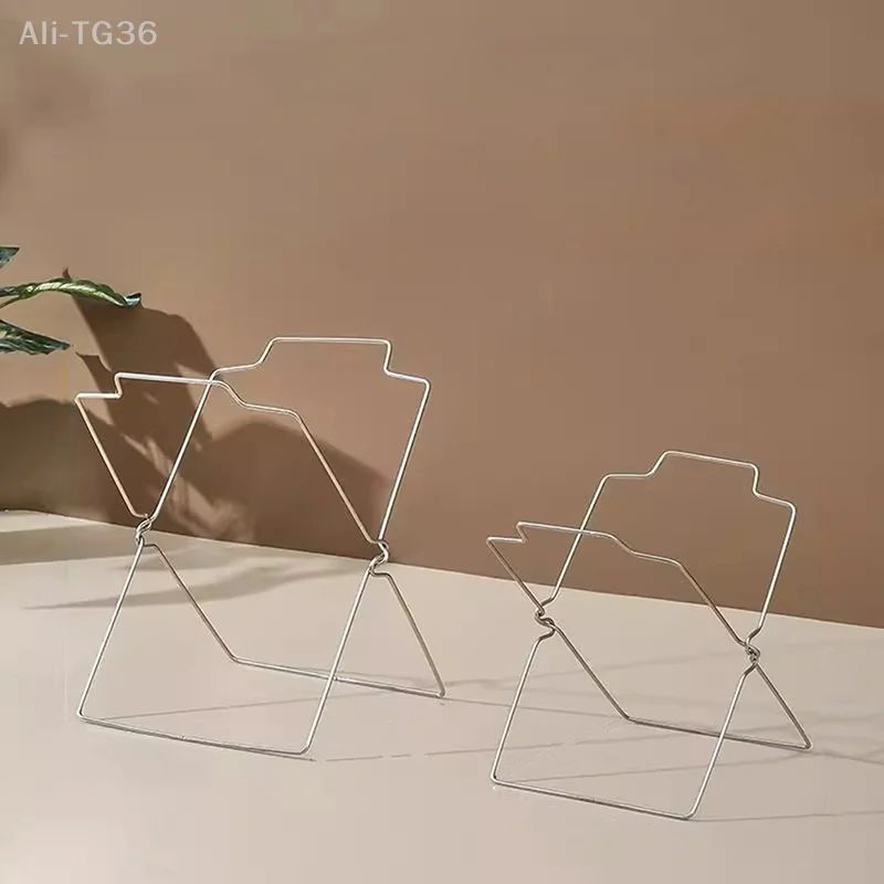 Foldable Kitchen Garbage Bag Holder Countertop Trash Rack 4