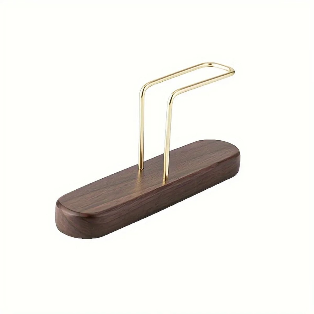 Wooden Coffee Filter Paper Holder Vertical Storage Rack 11