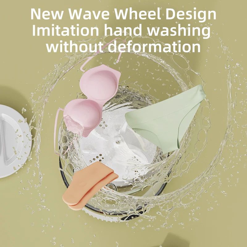 Portable Mini Washing Machine Wireless Rechargeable Cleaner 2