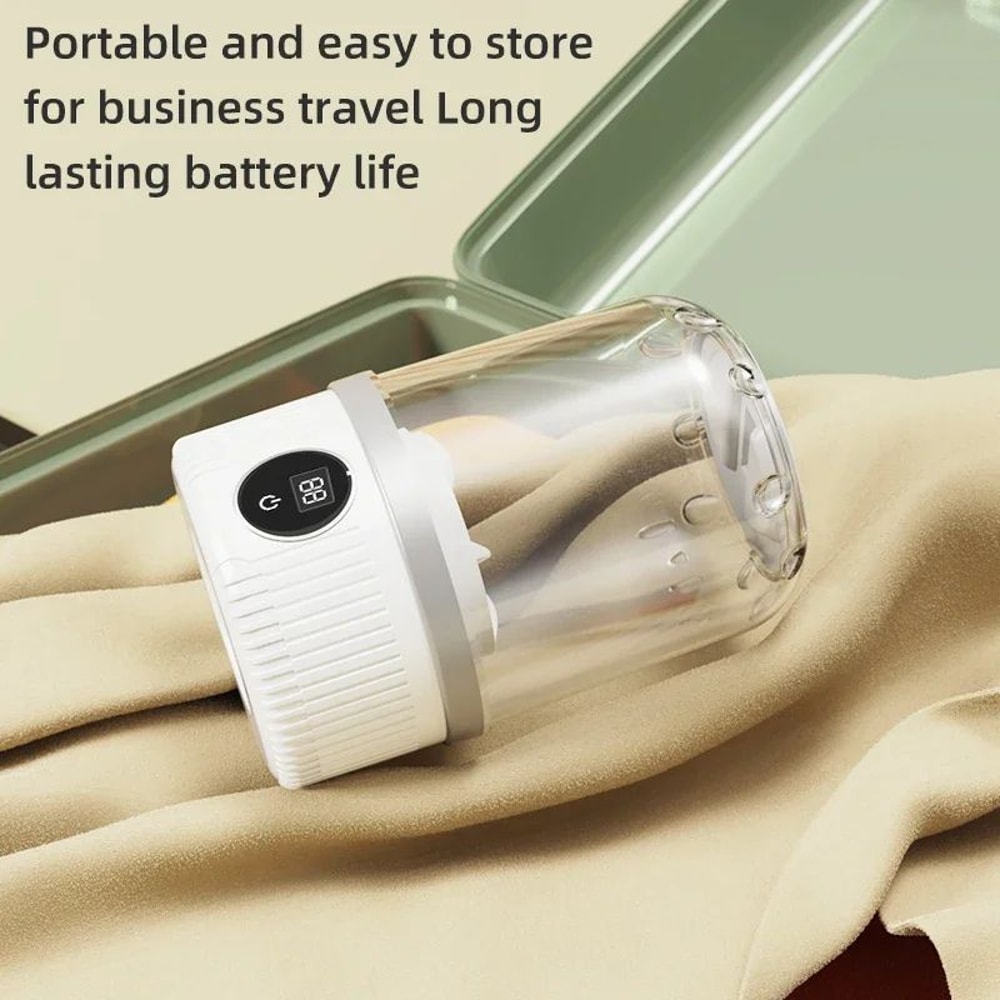 Portable Mini Washing Machine Wireless Rechargeable Cleaner 5