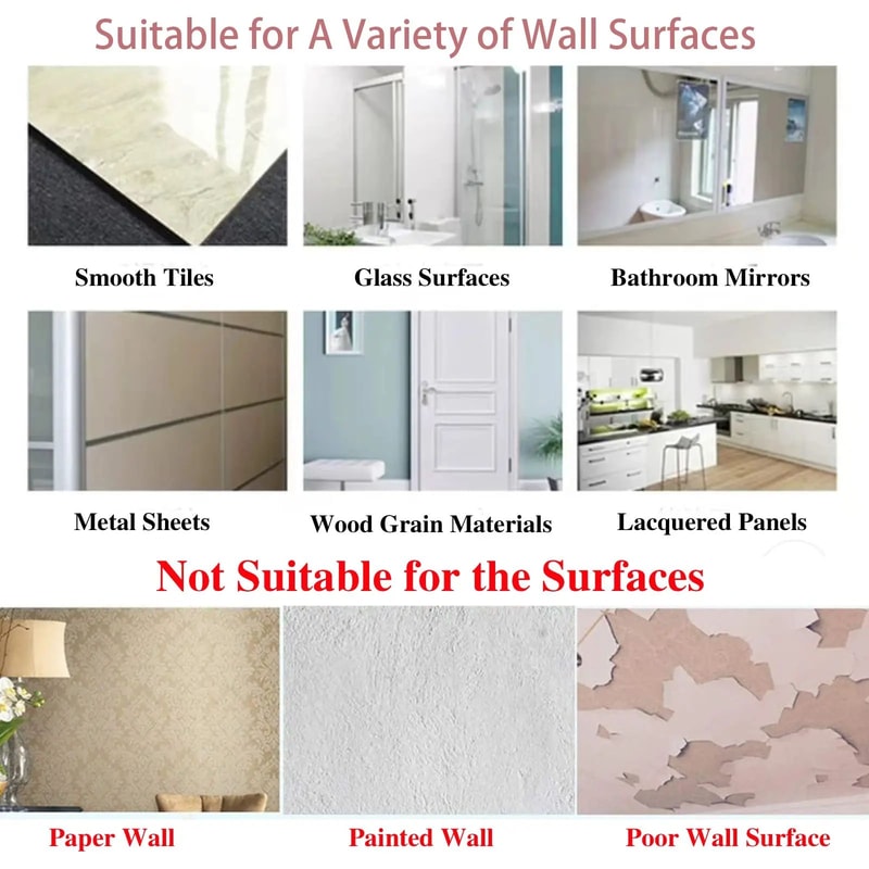 Waterproof Self Adhesive Wall Hooks Heavy Duty Sticky Hooks 8