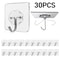 Waterproof Self Adhesive Wall Hooks Heavy Duty Sticky Hooks 15