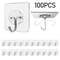 Waterproof Self Adhesive Wall Hooks Heavy Duty Sticky Hooks 17
