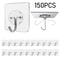 Waterproof Self Adhesive Wall Hooks Heavy Duty Sticky Hooks 18