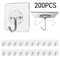 Waterproof Self Adhesive Wall Hooks Heavy Duty Sticky Hooks 19