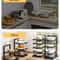 Adjustable Stainless Steel Pot Rack Organizer Multi Layer 4