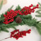 Artificial Christmas Red Berry Decoration Set 1