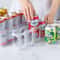 4 Compartment Beverage Can Organizer Fridge Storage Rack 0
