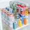 4 Compartment Beverage Can Organizer Fridge Storage Rack 2