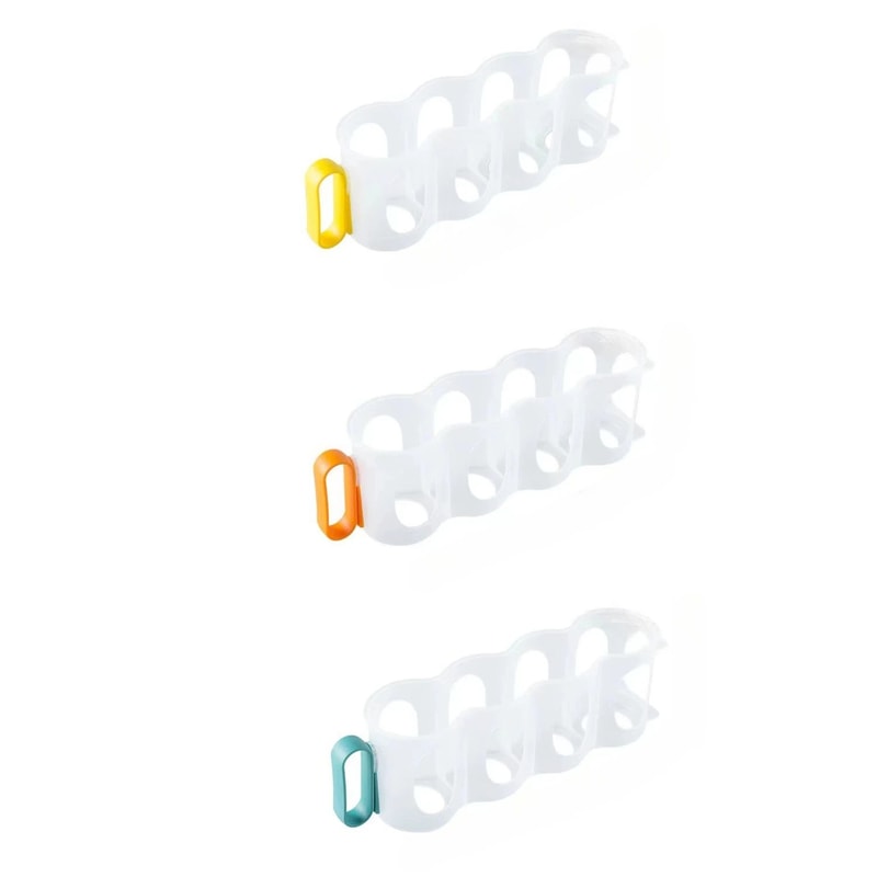 4 Compartment Beverage Can Organizer Fridge Storage Rack 6