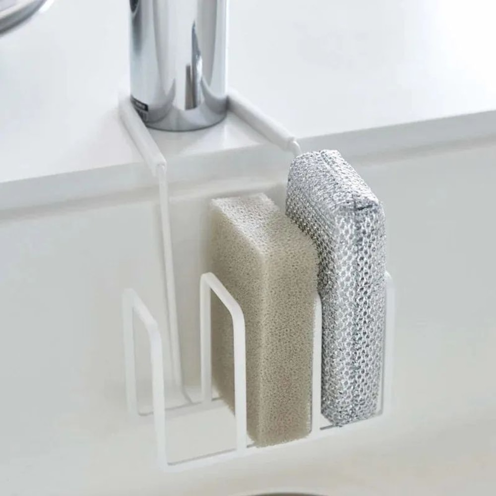 Kitchen Faucet Sink Organizer Sponge Holder Rack 0
