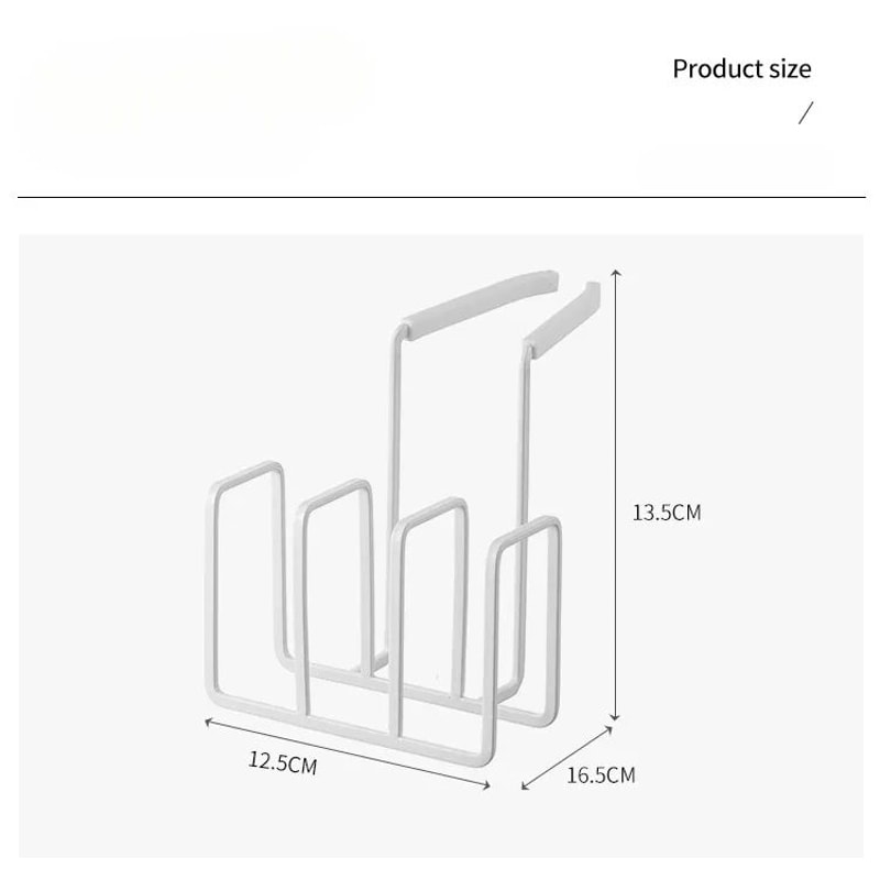 Kitchen Faucet Sink Organizer Sponge Holder Rack 6