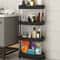 Slim Rolling Storage Cart 3 Tier Gap Organizer Rack 8