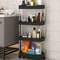 Slim Rolling Storage Cart 3 Tier Gap Organizer Rack 8