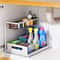 Under Sink 2 Tier Sliding Organizer Pull Out Drawer 11