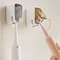 Wall Mounted Toothbrush Holder Adhesive Bathroom Organizer 2