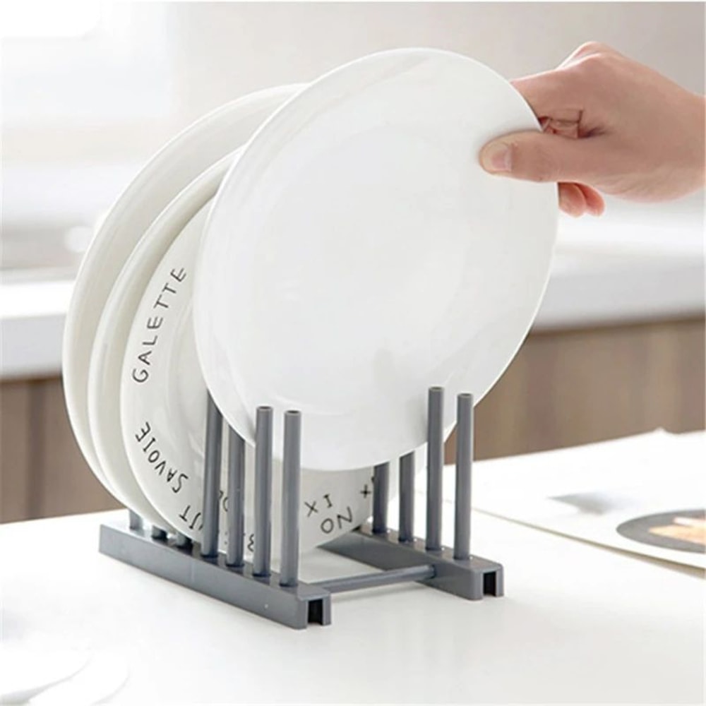 Plastic Dish Drying Rack Bowl And Plate Organizer 4