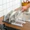 Plastic Dish Drying Rack Bowl And Plate Organizer 6