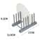 Plastic Dish Drying Rack Bowl And Plate Organizer 11