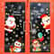 Christmas Snowflake Window Stickers Reusable PVC Decor 11